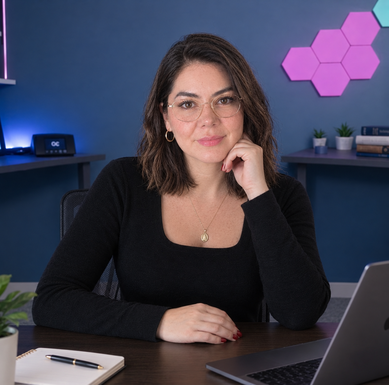 Martha Fuentes - Operations Architect and Founder of OptiFlow, expert in business automation and ClickUp consulting